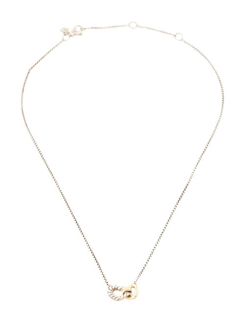David Yurman Interlocking Heart Necklace