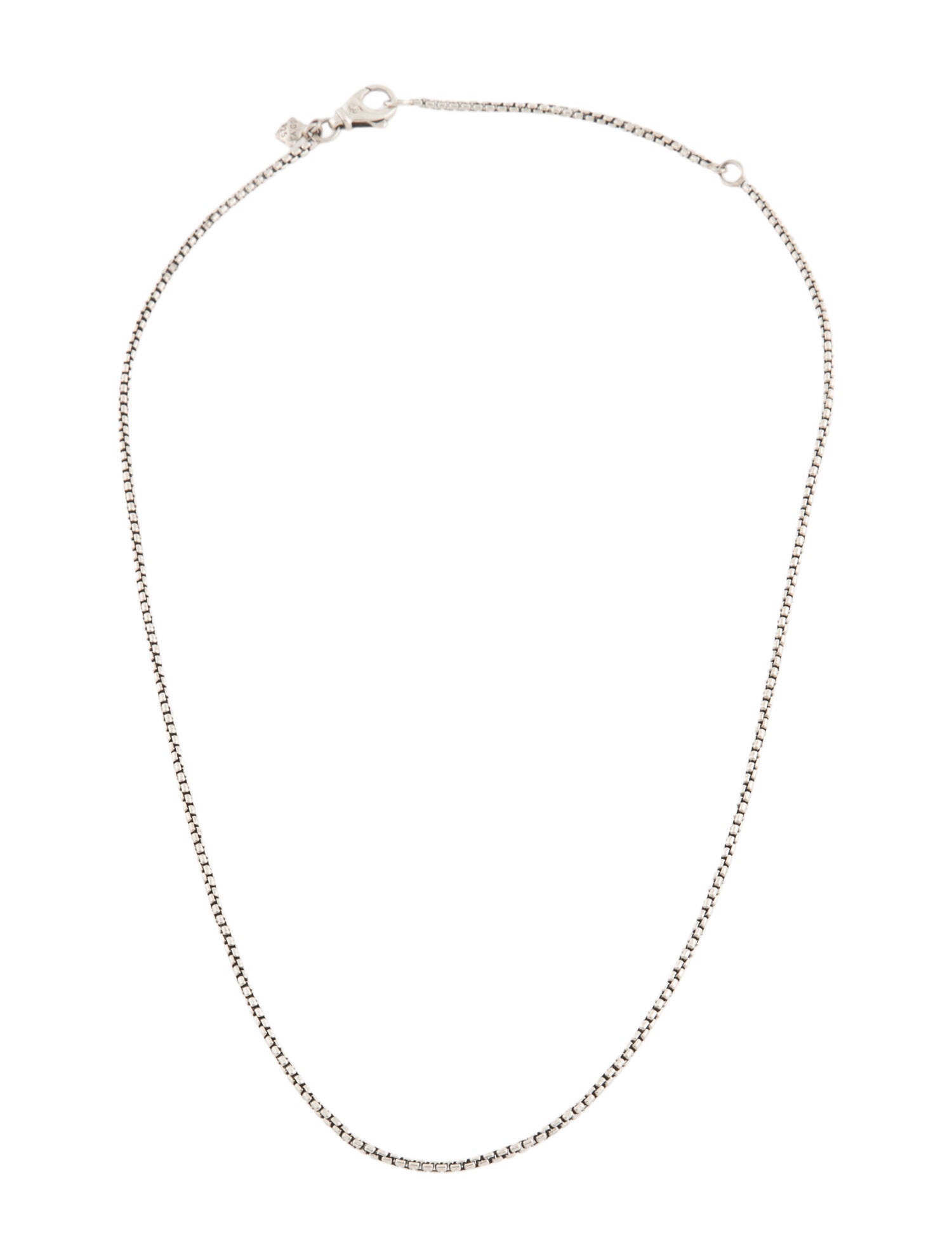David Yurman Box Chain Necklace