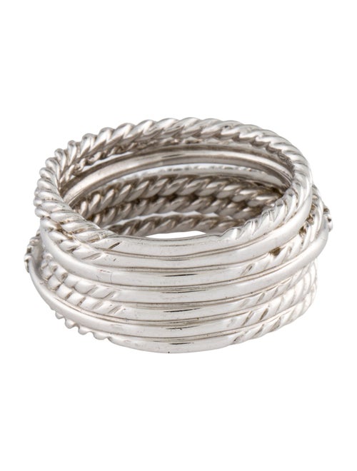 David Yurman Diamond Crossover Ring