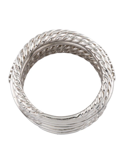 David Yurman Diamond Crossover Ring