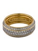 David Yurman 18K 2.26ctw Diamond Streamline Beveled Band