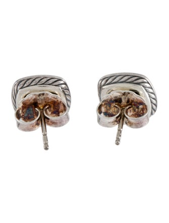 David Yurman Black Orchid & Diamond Petite Albion Earrings