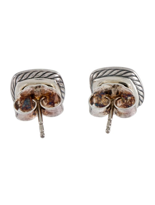 David Yurman Black Orchid & Diamond Petite Albion Earrings