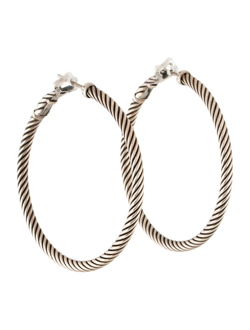 David Yurman Cable Classics Large Hoop Earrings