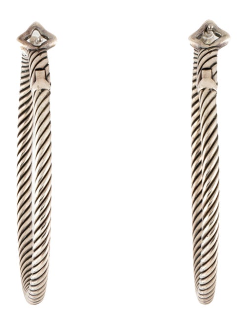 David Yurman Cable Classics Large Hoop Earrings