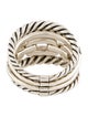 David Yurman Diamond Wellesley 4 Row Ring
