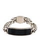 David Yurman Onyx ID Link Bracelet