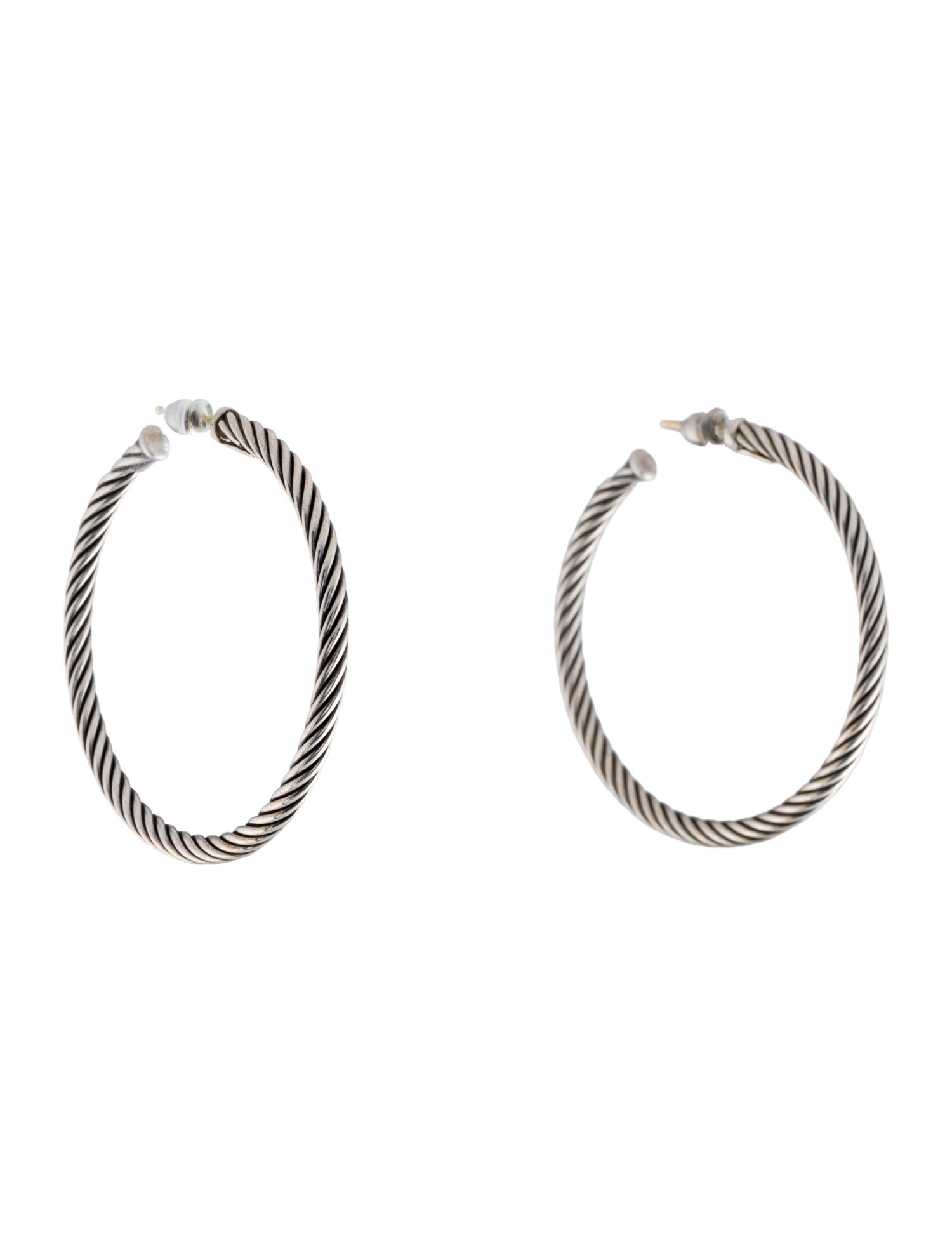 David Yurman Cable Hoop Earrings