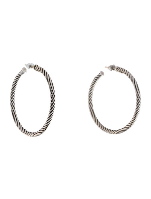 David Yurman Cable Hoop Earrings