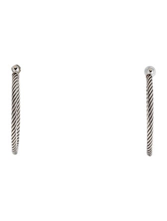 David Yurman Cable Hoop Earrings