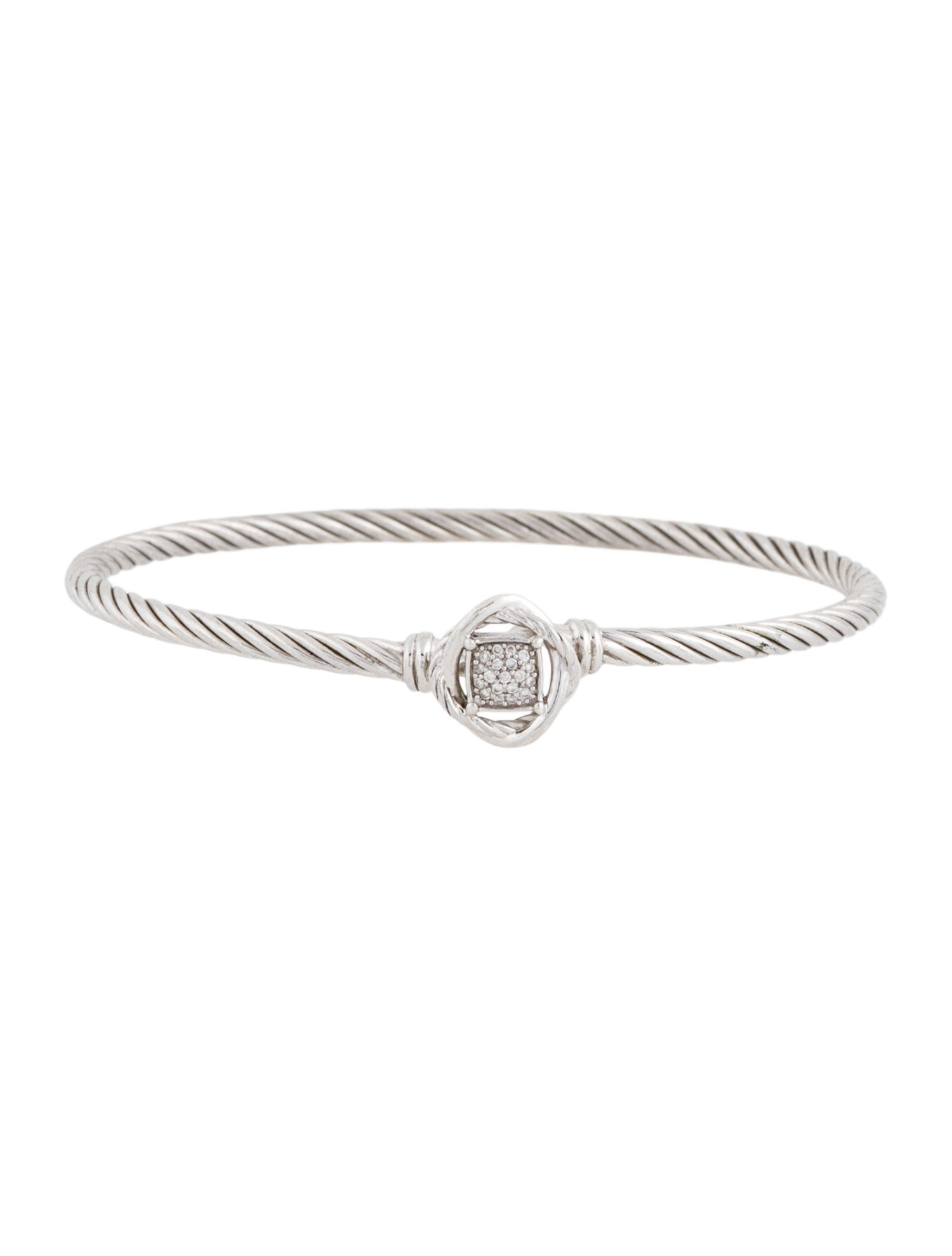 David Yurman Diamond Infinity Bracelet