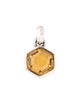 David Yurman Citrine Hexagon Amulet Pendant