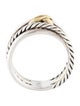 David Yurman Two-Tone X Crossover Band
