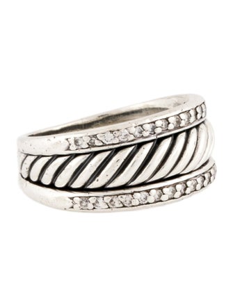 David Yurman Diamond Sculpted band