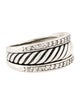 David Yurman Diamond Sculpted band