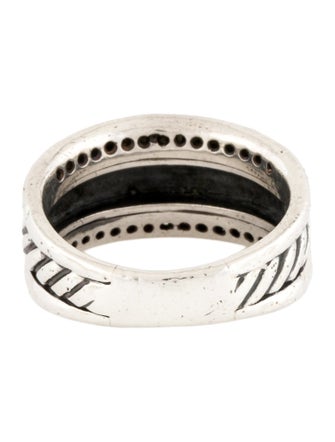 David Yurman Diamond Sculpted band