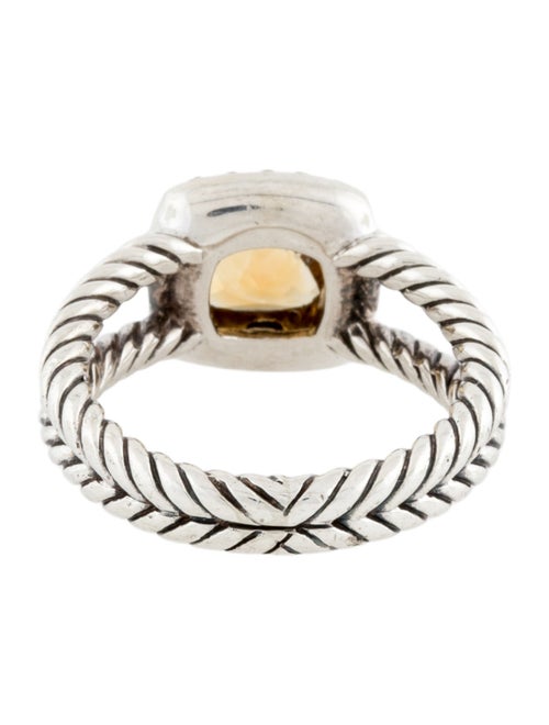David Yurman Citrine & Diamond Albion Cocktail Ring