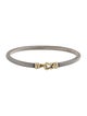 David Yurman Two-Tone Buckle Classic Cable Bracelet