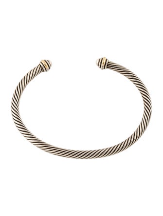 David Yurman Two-Tone Classic Cable Bracelet
