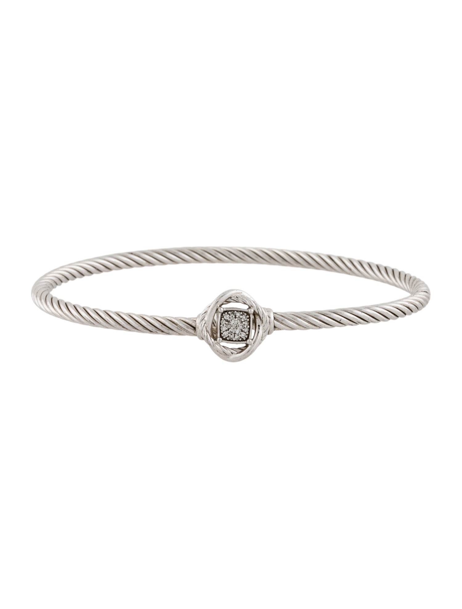 David Yurman Diamond Infinity Bracelet