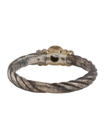 David Yurman Two-Tone Diamond Band