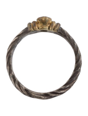 David Yurman Two-Tone Diamond Band