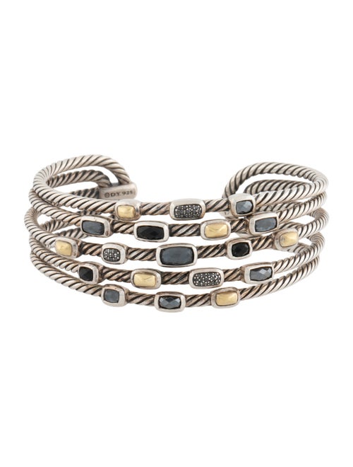 David Yurman Multistone 5-Row Confetti Cuff Bracelet