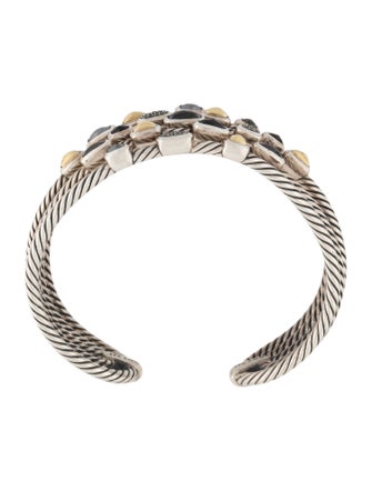 David Yurman Multistone 5-Row Confetti Cuff Bracelet