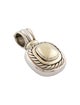 David Yurman Two-Tone Albion Gold Dome Enhancer Pendant