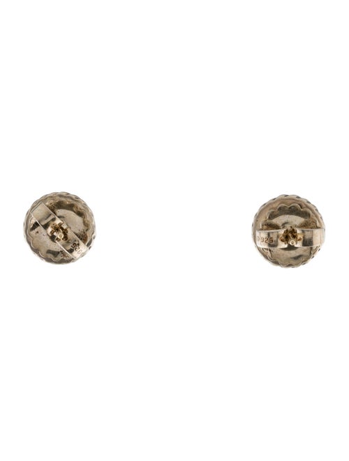 David Yurman Peridot Color Classic Cookie Studs