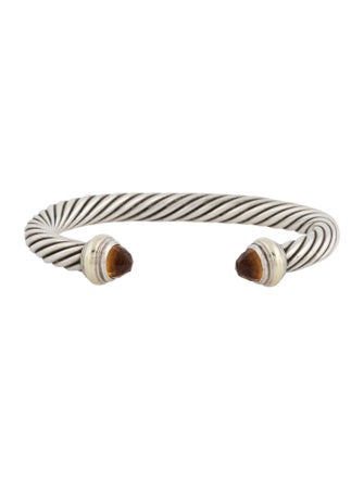 David Yurman Citrine Classic Cable Cuff