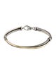 David Yurman Two-Tone Crossover Cable Bracelet