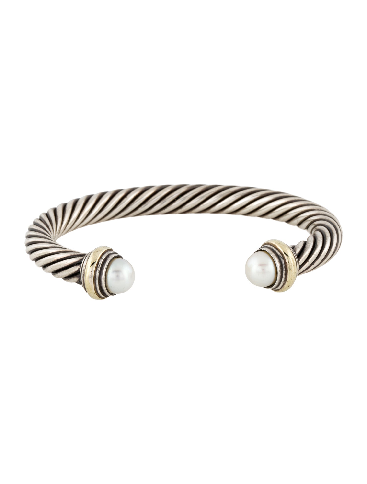 David Yurman Pearl Classic Cable Bracelet