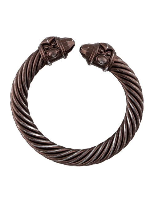 David Yurman Aluminium Renaissance Cuff Bracelet