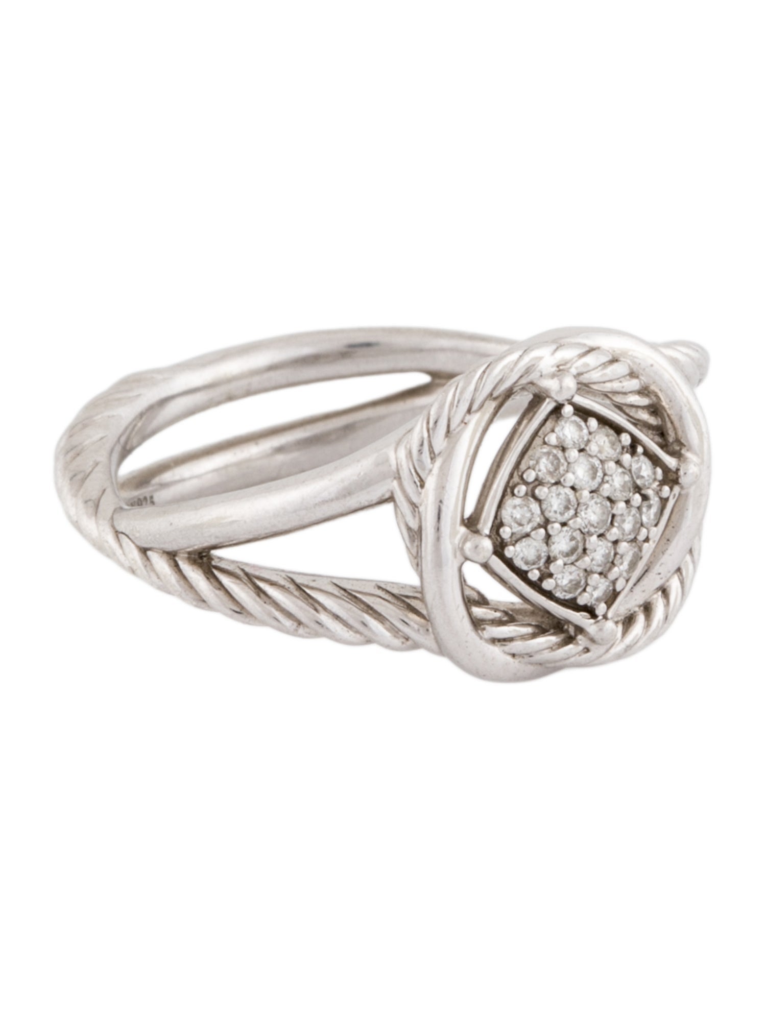 David Yurman Diamond Infinity Cocktail Ring