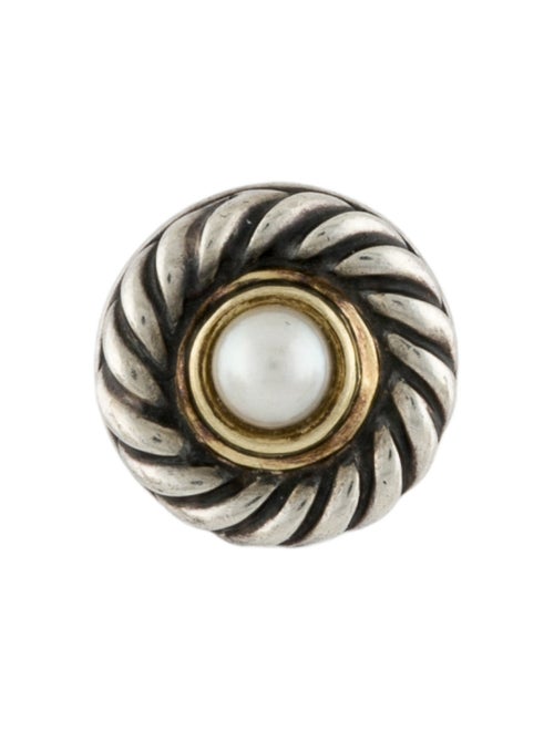 David Yurman Pearl Cookie Stud Single Earring