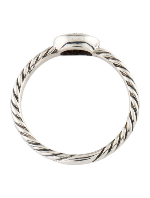 David Yurman Diamond Cable Collectibles Oval Stack Ring