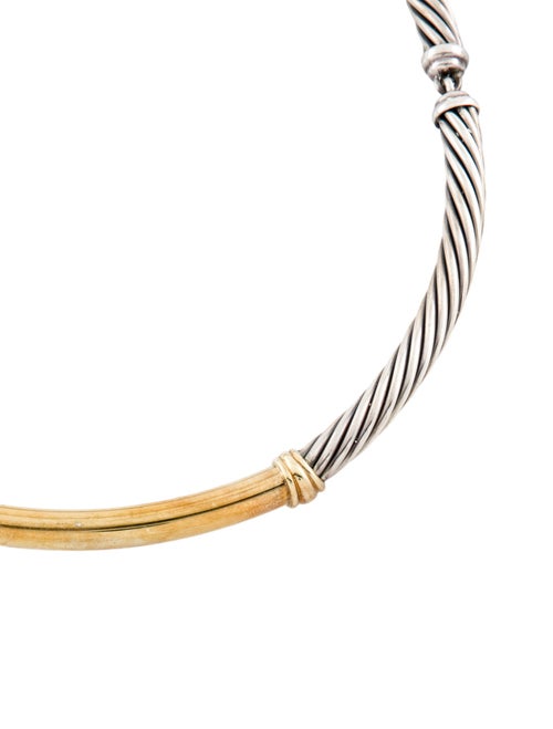 David Yurman Two-Tone Metro Collar Necklace