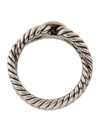 David Yurman Diamond Cable Loop Band Ring
