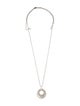 David Yurman Diamond Stax Medium Pendant Necklace