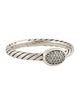 David Yurman Diamond Cable Collectibles Oval Stack Ring