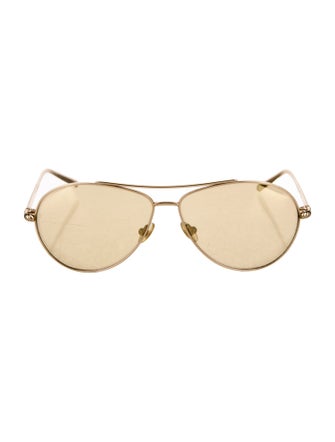 David Yurman Aviator Mirrored Sunglasses