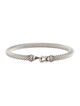 David Yurman Diamond Cable Flex Buckle Bracelet