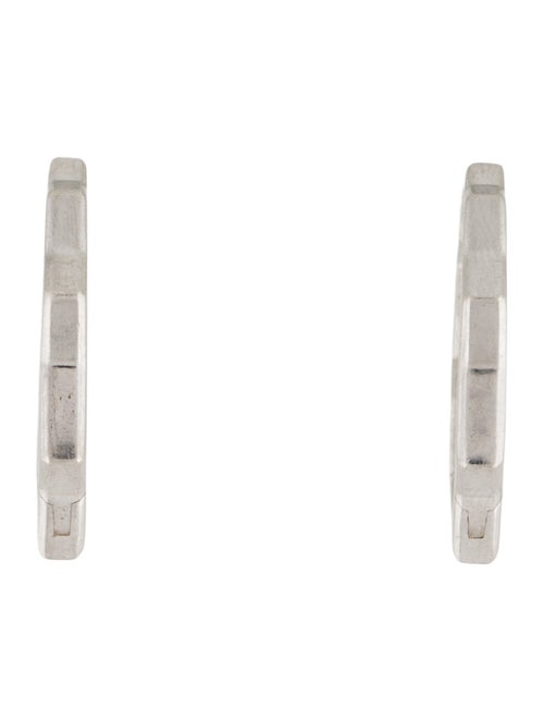 David Yurman Diamond Zig Zag Stax Hoop Earrings