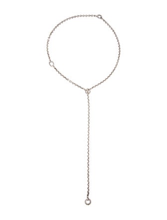 David Yurman Convertible Chain Link Lavalier Necklace