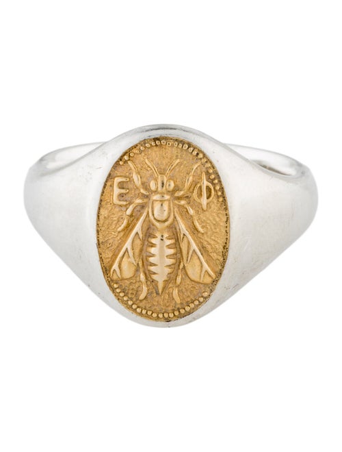 David Yurman Two-Tone Petrvs Bee Pinky Ring