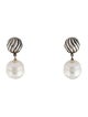 David Yurman Pearl Elements Drop Earrings