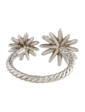 David Yurman Diamond Starburst Bypass Ring