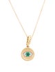 David Yurman 18K Evil Eye Amulet Pendant