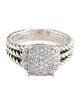 David Yurman Diamond Petite Wheaton Cocktail Ring